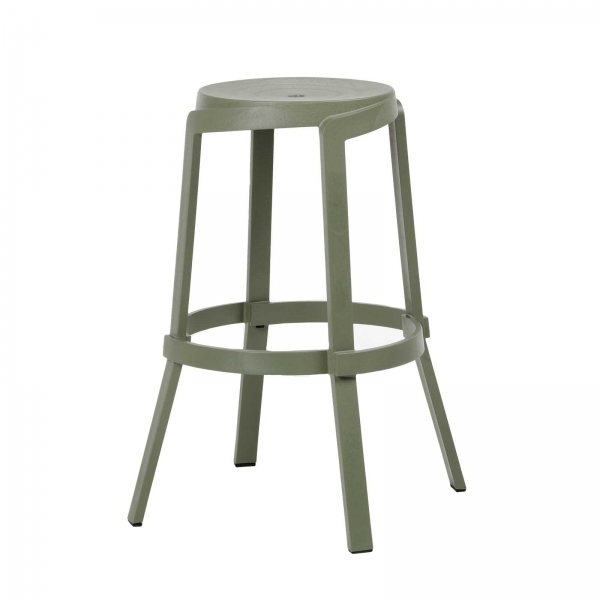 Tabouret haut écologique et empilable - Stack Maxi - 2