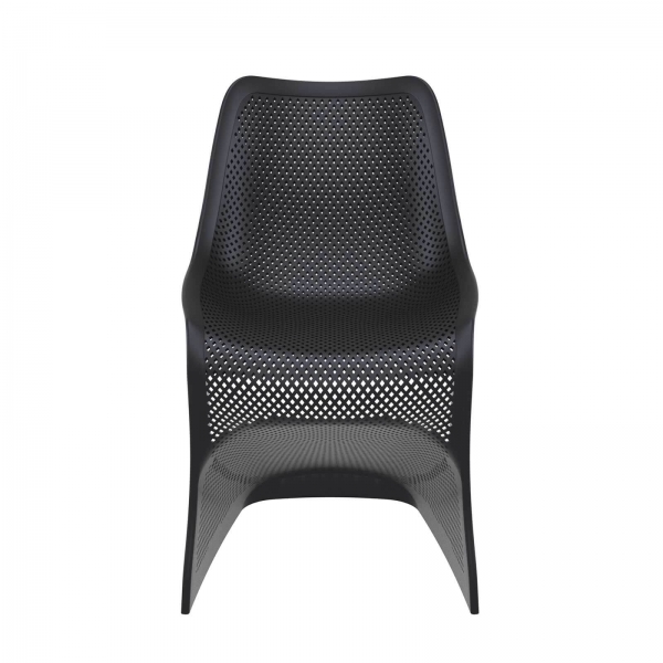 Chaise de jardin design ajourée en polypropylène - Bloom - 7