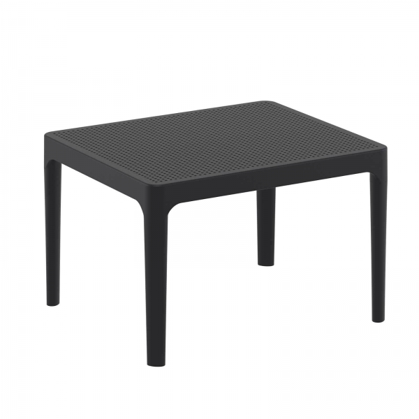 Table basse de jardin rectangulaire en résine - Sky Side - 7