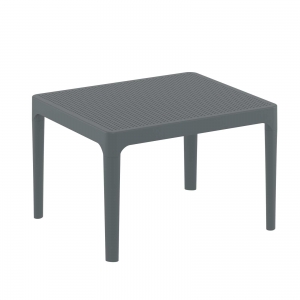 Table basse de jardin rectangulaire en résine - Sky Side