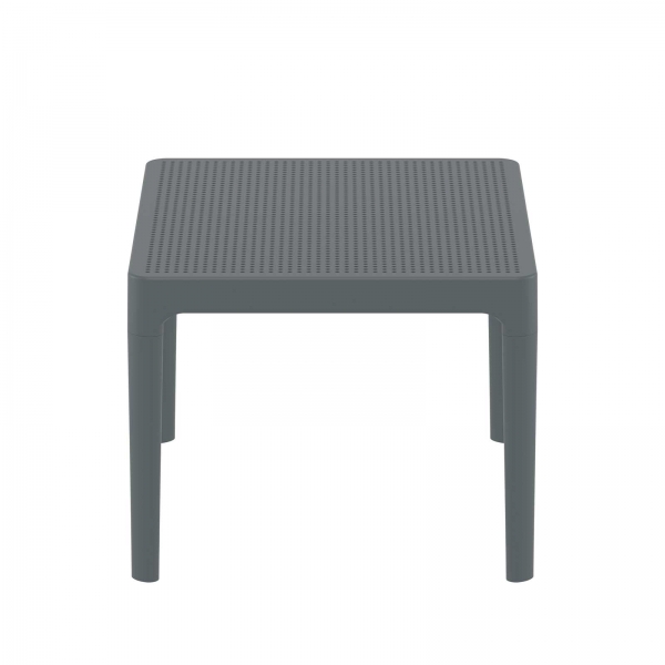 Table basse de jardin rectangulaire en résine - Sky Side - 6