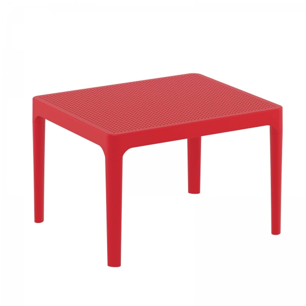 Table basse de jardin rectangulaire en résine - Sky Side - 8