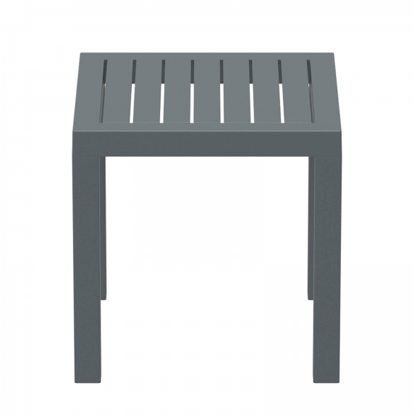 Table de terrasse carrée en plastique - 3