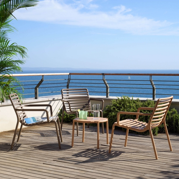 Fauteuil de jardin bas relax design italien - Doga - 6