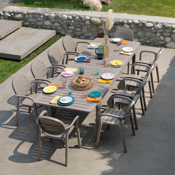 Table de jardin extensible en polypropylène - Alloro 140 - 5
