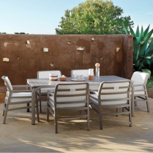 Table de jardin extensible en polypropylène - Alloro 140