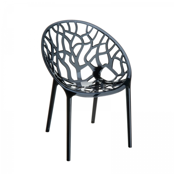 Chaise design en polycarbonate - Crystal - 9