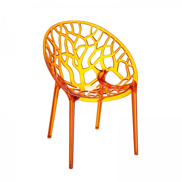 Chaise design en polycarbonate - Crystal - 11