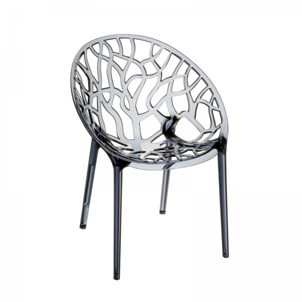 Chaise design en polycarbonate - Crystal - 1