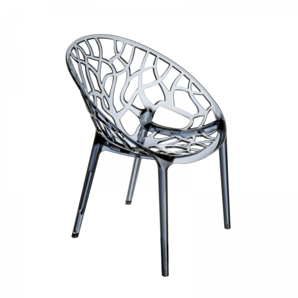 Chaise design en polycarbonate - Crystal - 7