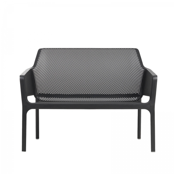 Banquette d'extérieur 2 places en polypropylène - 11