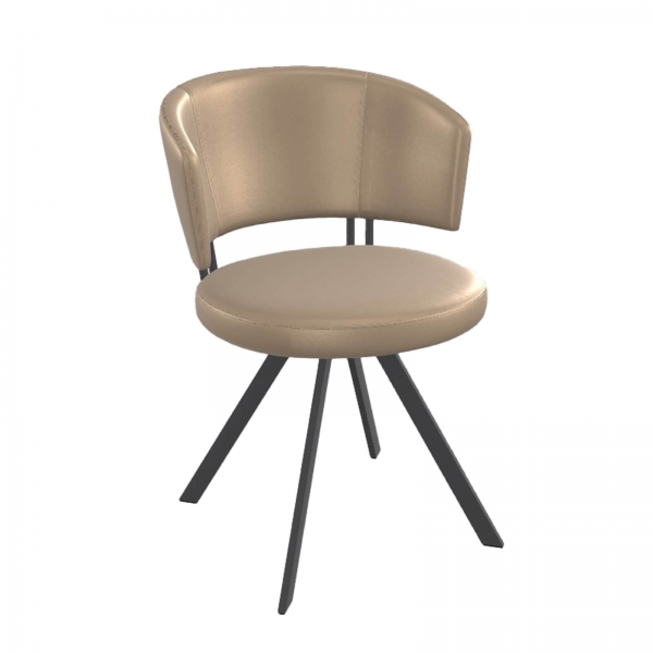 Chaise de séjour moderne et pivotante  - 5
