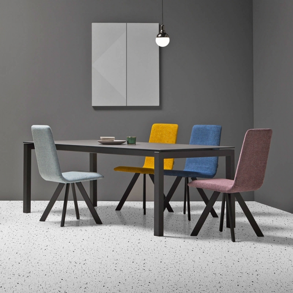 Table mobliberica en céramique pour salle à manger en céramique - Julia - 5