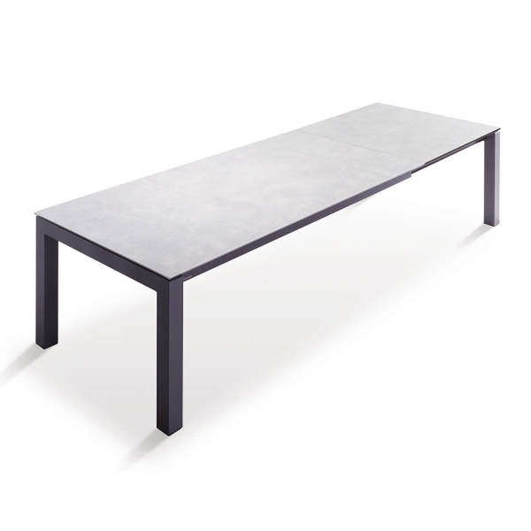 Table mobliberica® en céramique grise pour séjour extensible - Enix - 4