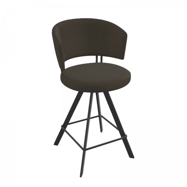 Tabouret haut pivotant en synthétique - 10