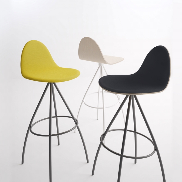 Tabouret haut de designer - Petris - 4