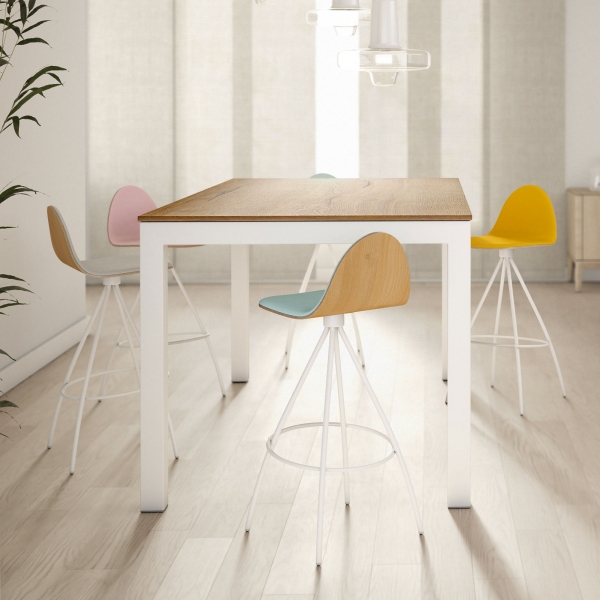 Tabouret haut design - Petris - 2