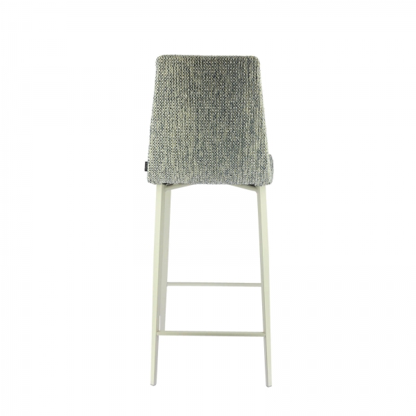 Tabouret snack coque en tissu et pieds en métal - Salt Mobliberica - 7