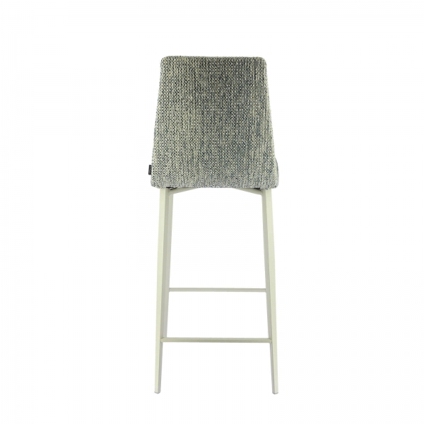 Tabouret snack coque en tissu et pieds en métal - Salt Mobliberica - 10