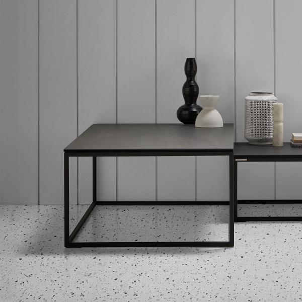 Table basse carrée en céramique - Terra Mobliberica® - 1