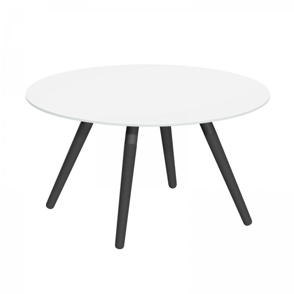 Table basse ronde en verre design - 2