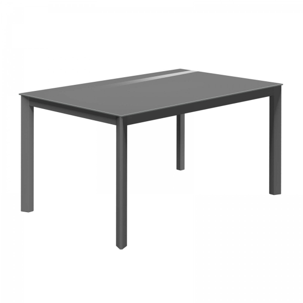 Table sur mesure en verre avec pieds en métal - Multiplus - 2