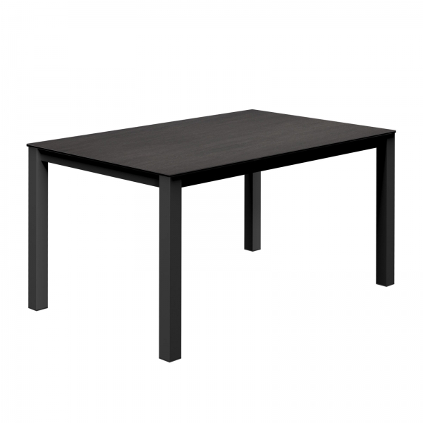 Table contemporaine en céramique avec pieds en métal - Multiplus - 2