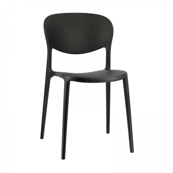 Chaise italienne en polypropylène recyclé - Abby Connubia® - 2