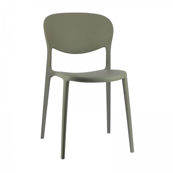 Chaise italienne en polypropylène recyclé - Abby Connubia® - 10