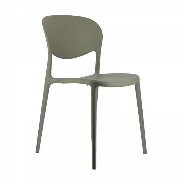 Chaise italienne en polypropylène recyclé - Abby Connubia® - 13