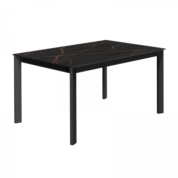 Table en Dekton avec pieds en métal - Lotus - 2