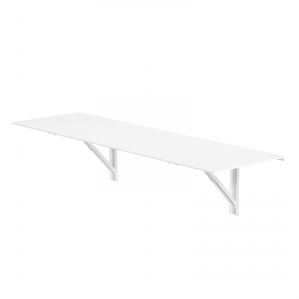 Table murale rabattable d'appoint en verre - Vulcano - 2