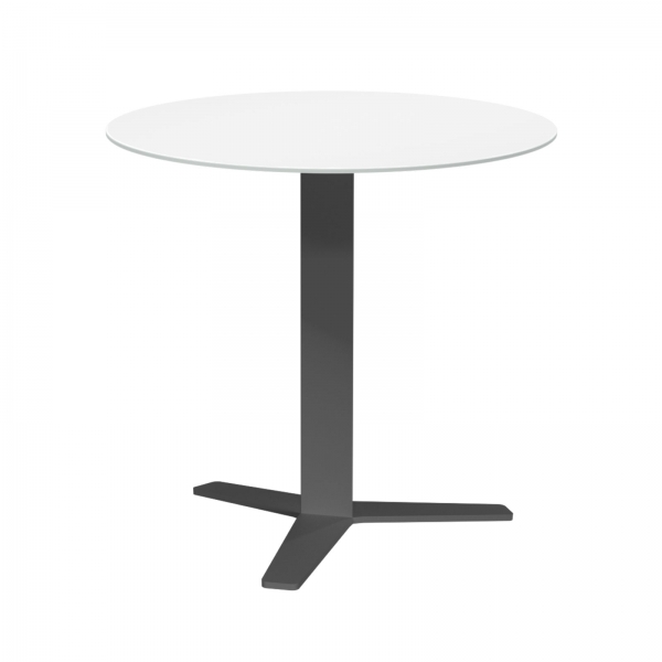 Table snack ronde moderne en verre - Peliccan - 2
