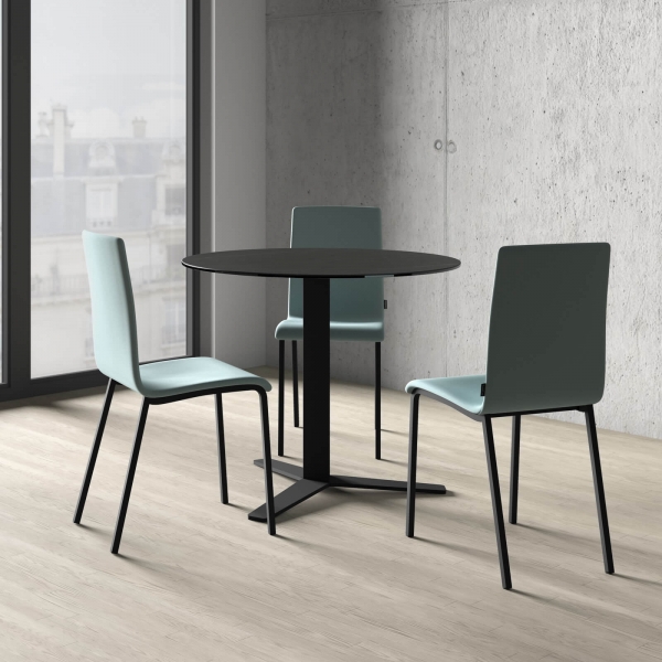 Table ronde snack moderne en céramique - Pelican - 3