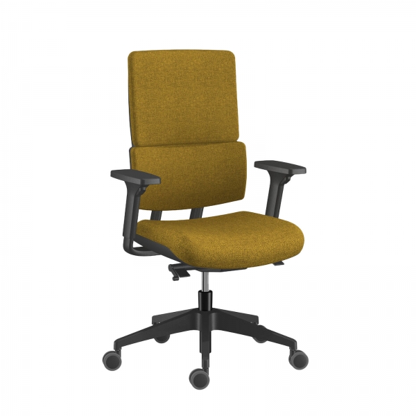 Fauteuil de bureau en tissu avec roulettes - Wi-max - 2
