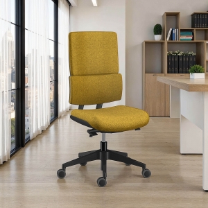 Fauteuil de bureau en tissu avec roulettes - Wi-max