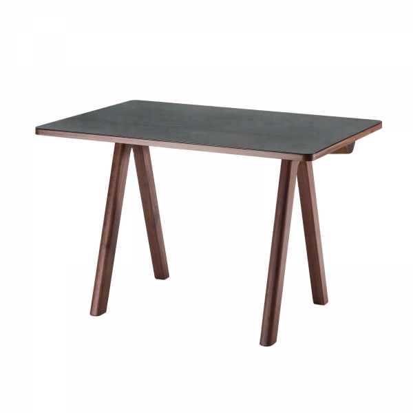 Bureau en céramique avec pieds bois made in France - 2