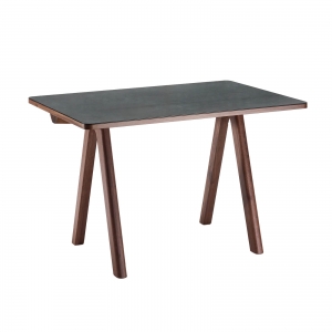 Bureau en bois et céramique origine France