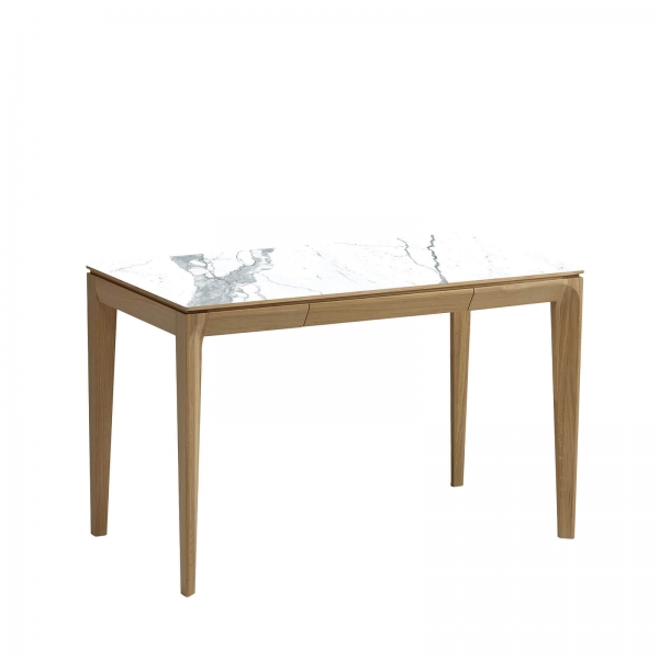 Bureau en bois et céramique origine France - 2