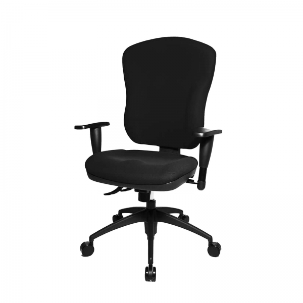 Chaise bureau ergonomique et confortable en tissu - Wellpoint - 5
