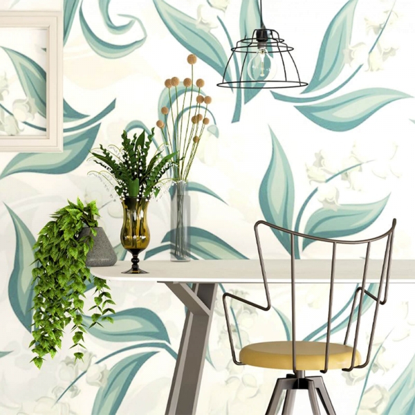 Chaise pivotante design en synthétique et métal assise blanche - Well  - 6