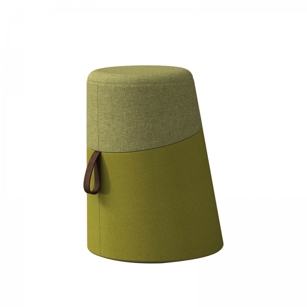 Pouf tendance en tissu origine France - 7