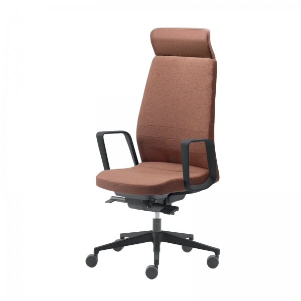 Fauteuil de direction ergonomique avec roulettes - 4