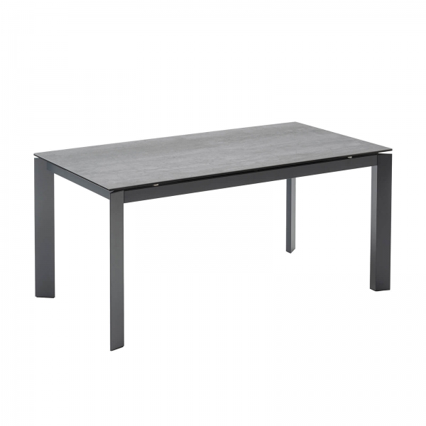 Table en céramique et pieds en métal avec allonge - Baron Connubia® - 2