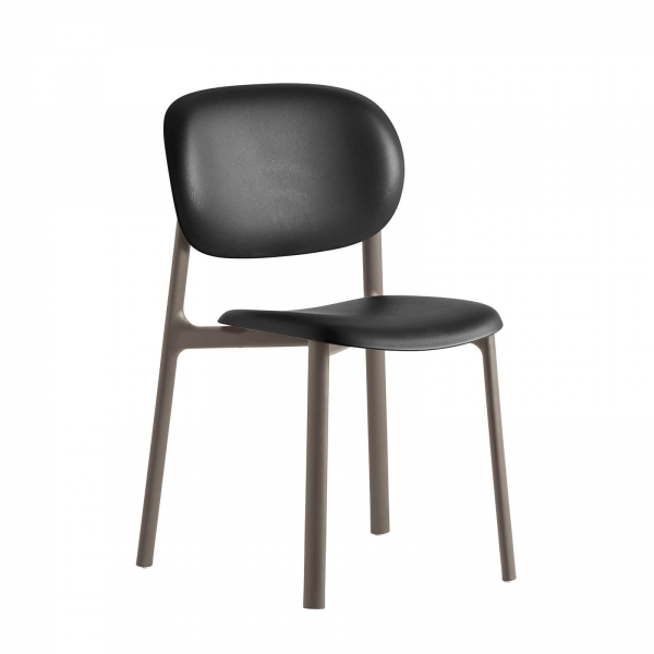 Chaise empilable en polypropylène recyclé - Zero Connubia® - 1