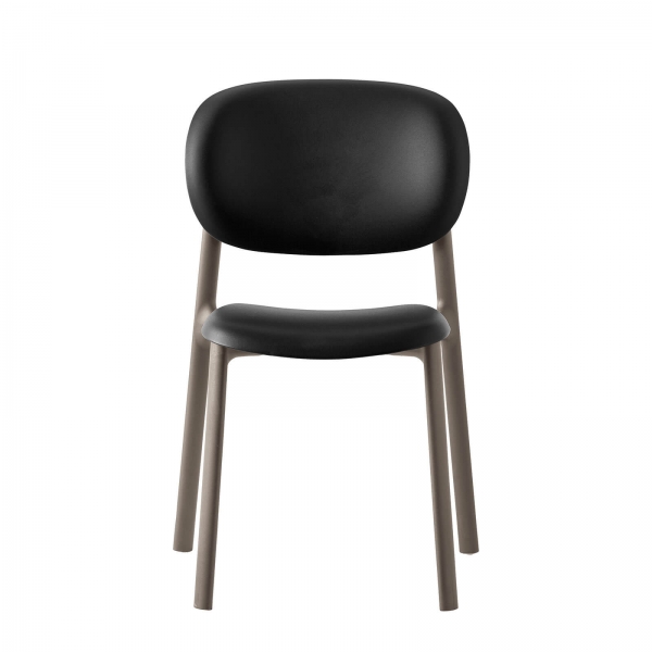 Chaise moderne empilable en polypropylène recyclé - Zero Connubia® - 5