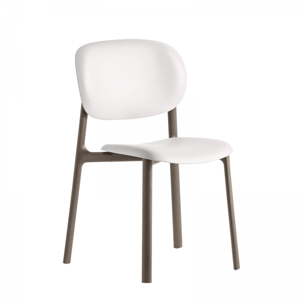 Chaise empilable en polypropylène recyclé - Zero Connubia® - 7