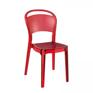 Chaise design en plexi Bee