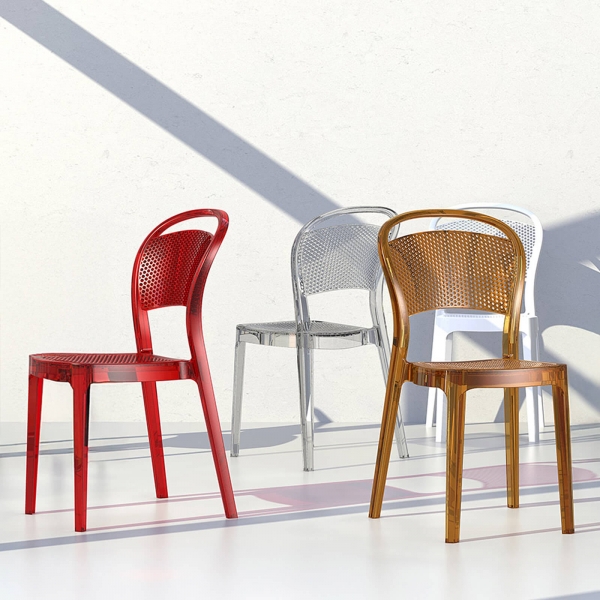 Chaise design en plexi Bee - 12