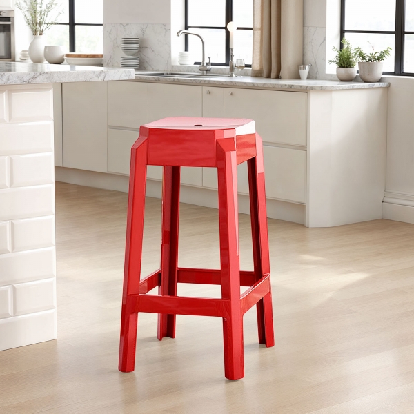 Tabouret design snack en plexi - Fox 65 - 1